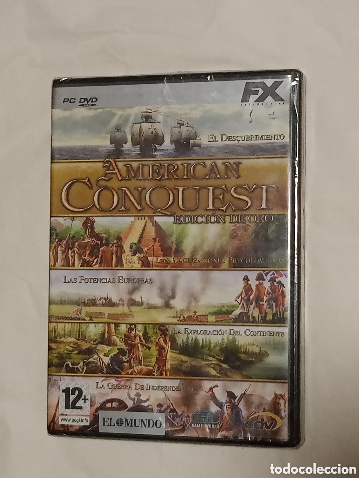 Videojuegos y consolas: VIDEOJUEGO - AMERICAN CONQUEST - EDICI&Oacute;N DE ORO - GAME WORLD - JUEGO PC
