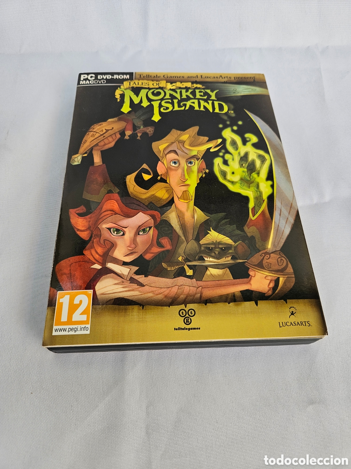 Videojuegos y consolas: JUEGO PC DVD. TALES OF MONKEY ISLAND. LUCASARTS