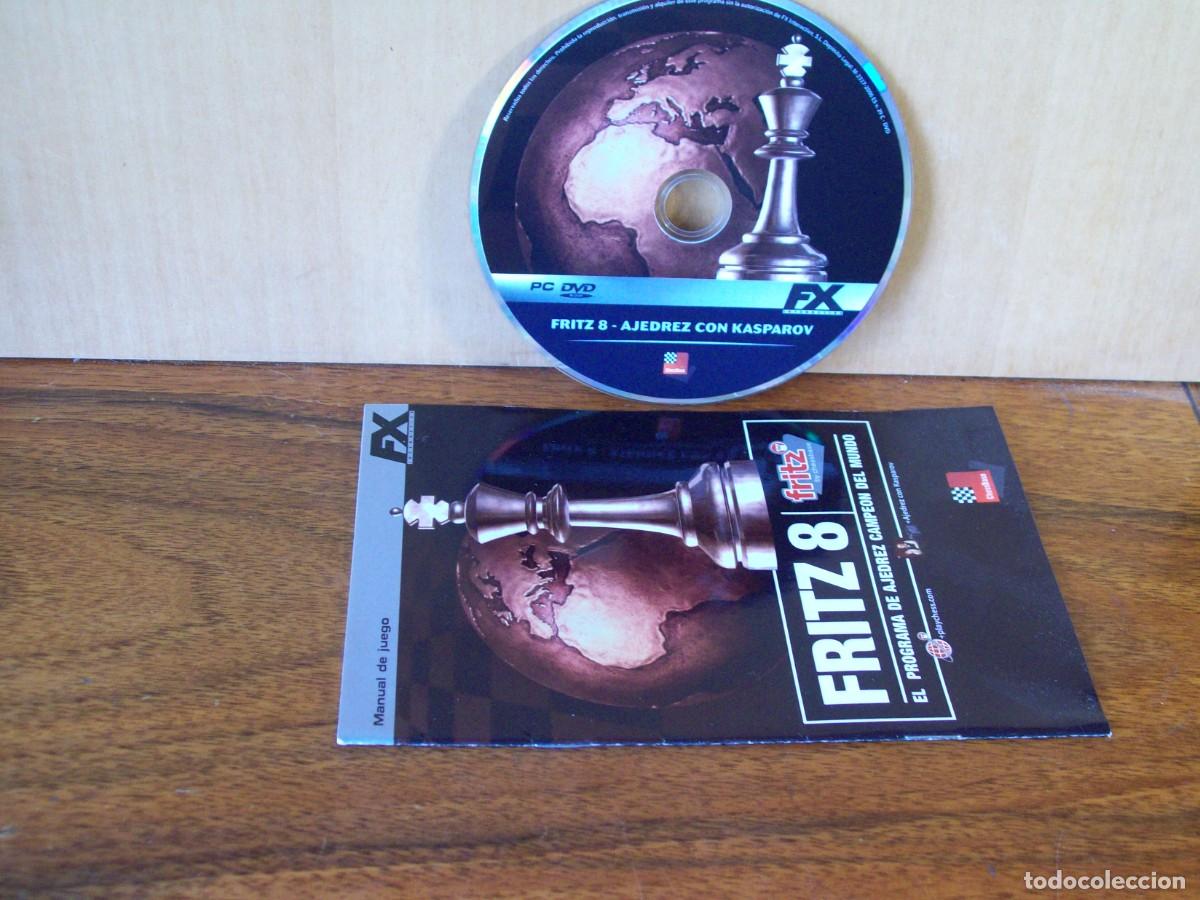 Videojuegos y consolas: FRITZ 8 - JUEGO PC SOLO MANUAL DE INSTRUCCIONES Y JUEGO