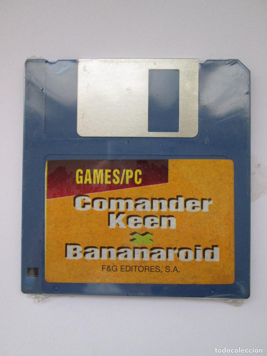 Videojuegos y consolas: JUEGO DE PC DISQUETTE - COMANDER KEEN - BANANAROID - PRECINTADO