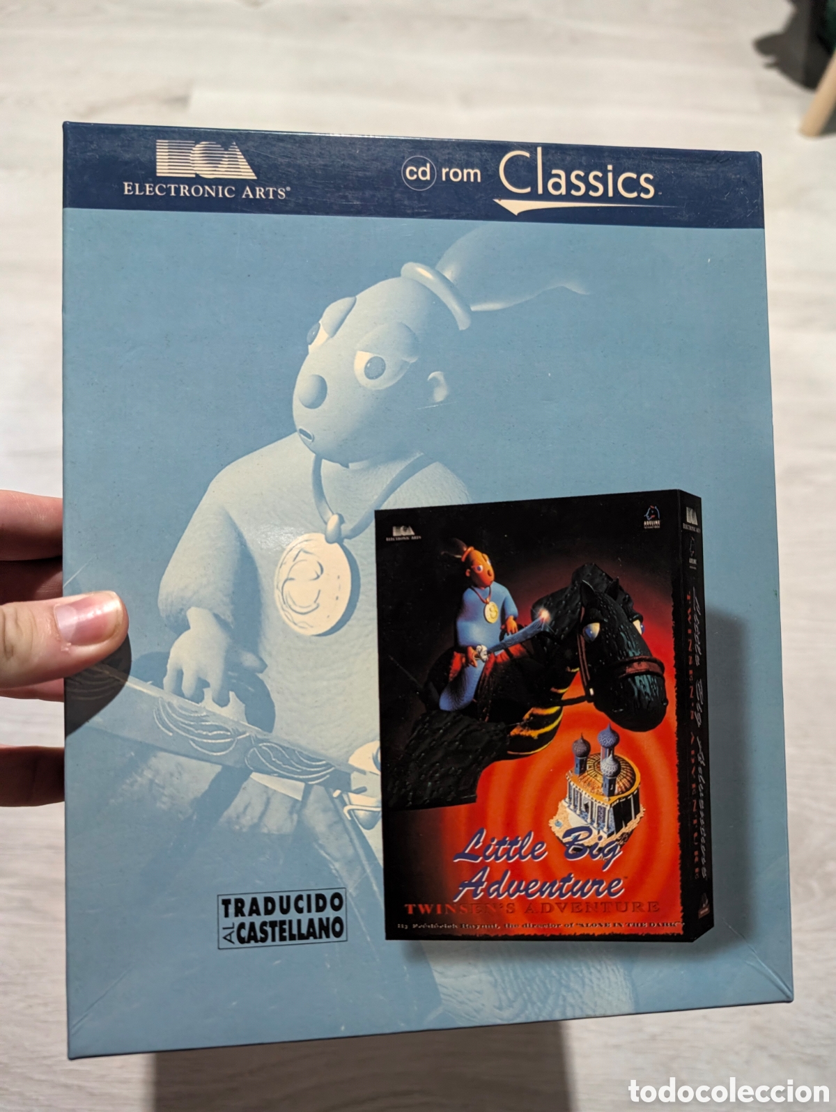 Videojuegos y consolas: Antiguo juego Windows Pc little Big adventure original