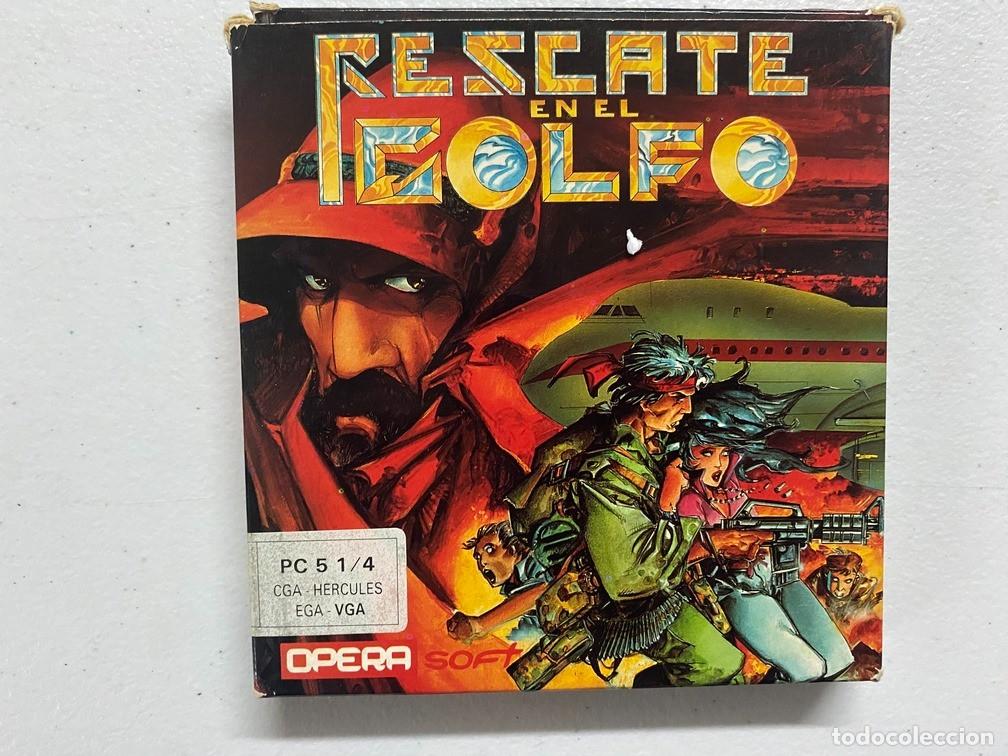 Videojuegos y consolas: RESCATE EN EL GOLFO - PC Videojuego Caja media de cart&oacute;n