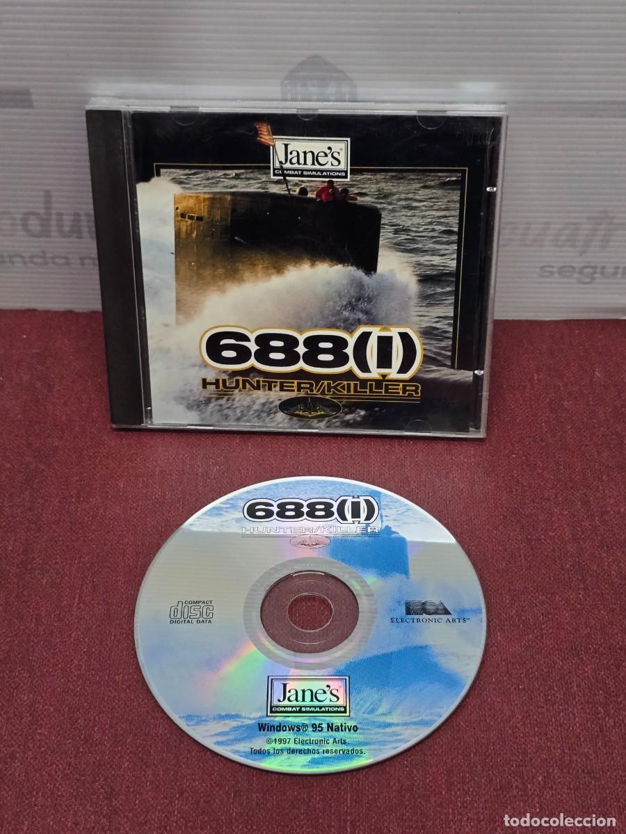Videojuegos y consolas: Juego PC Retro - 688 (I) Hunter/Killer - Jane's Combat Simulator . Caja en Castellano