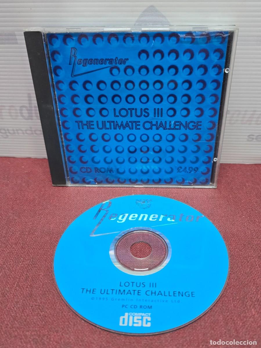 Videojuegos y consolas: Juego PC Retro - Lotus III The ultimate Challenge - Regenerator. Caja en Ingl&eacute;s