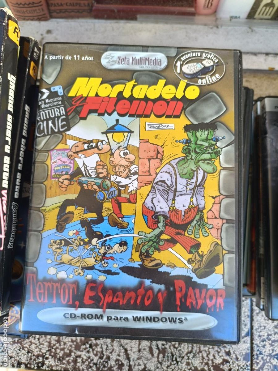 Videojuegos y consolas: JUEGO PC MORTADELO Y FILEMON CD - Foto 1