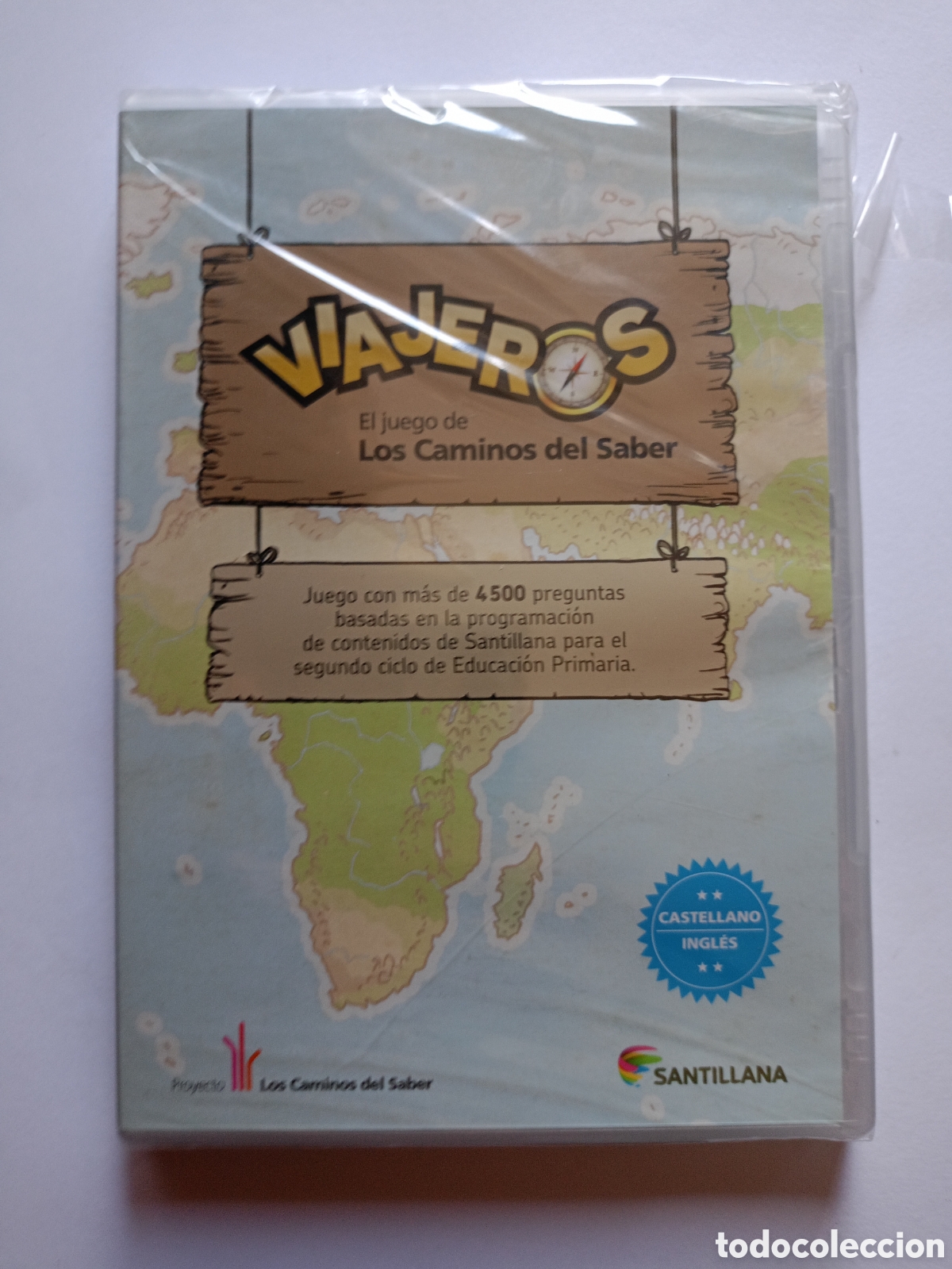 Videojogos e Consolas: Viajeros: El juego de Los Caminos del Saber&rdquo;, un juego educativo en formato CD-ROM