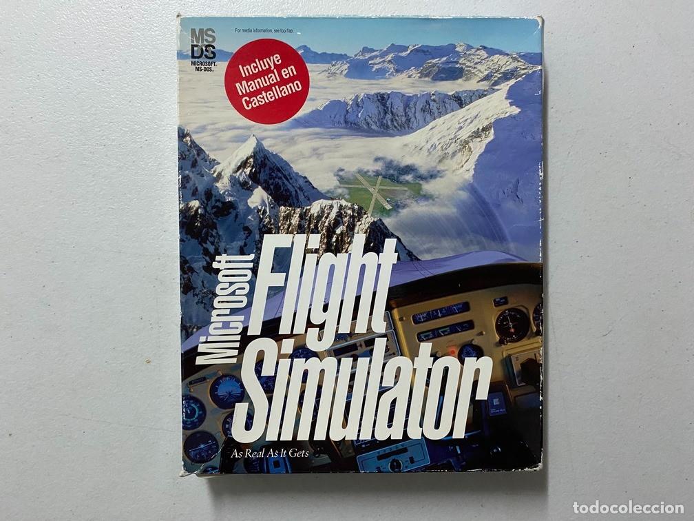 Videojuegos y consolas: MICROSOFT FLIGHT SIMULATOR - PC Videojuego Caja GRANDE de cart&oacute;n - Foto 1