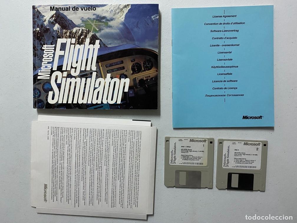 Videojuegos y consolas: MICROSOFT FLIGHT SIMULATOR - PC Videojuego Caja GRANDE de cart&oacute;n - Foto 5