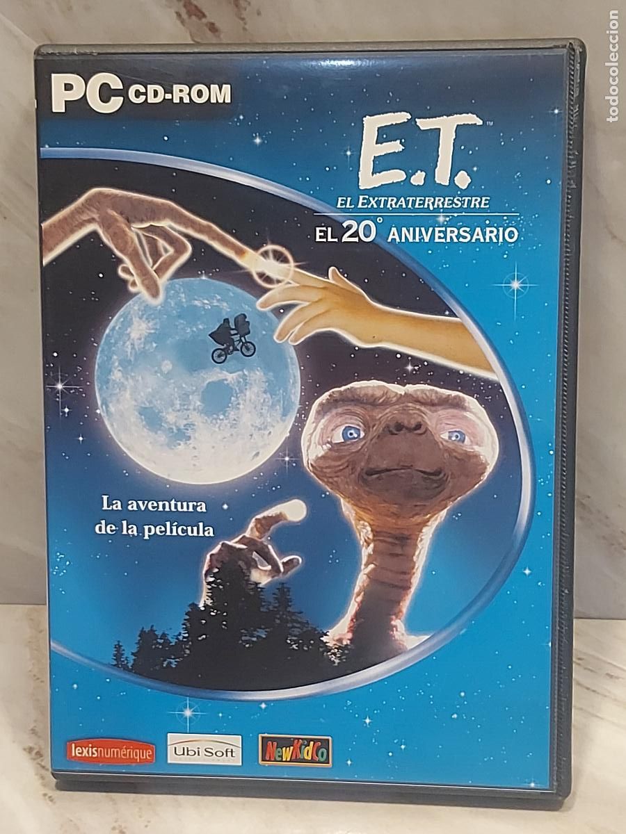 Videojuegos y consolas: E.T. EL EXTRATERRESTRE | 20 ANIVERSARIO | AVENTURA | PC CD-ROM | UBISOFT | DE LUJO