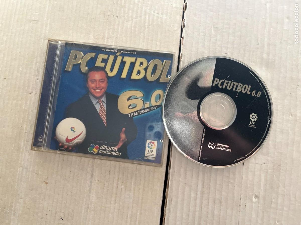 Videojuegos y consolas: PC FUTBOL 6.0 TEMPORADA 97 98 PC CD KREATEN