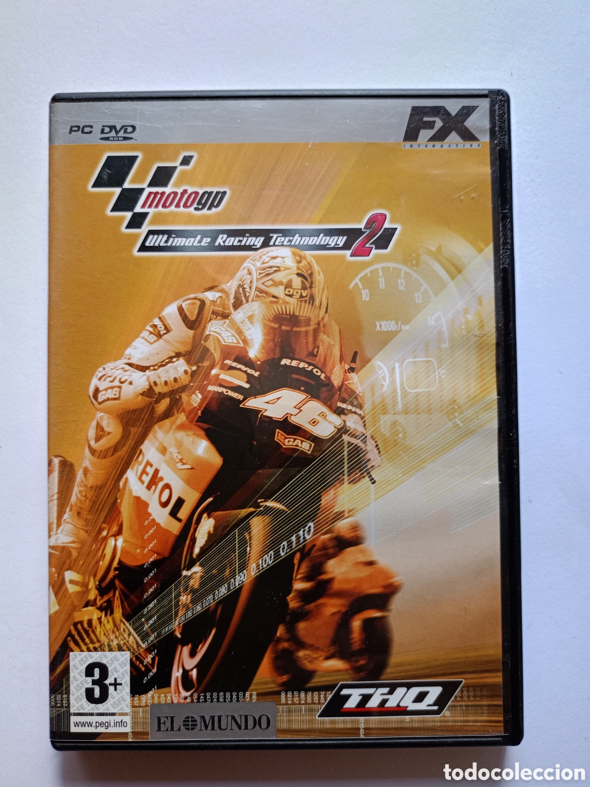 Videospiele und Konsolen: MOTO GP ULTIMATE RACING TECHNOLOGY 2. JUEGO FX, PARA PC DVD. COMPLETO. COMPLETAMENTE EN CASTELLANO