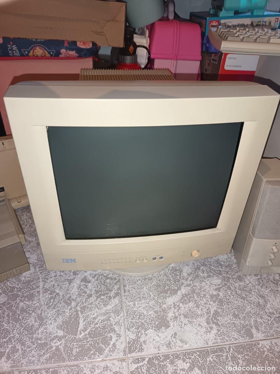 Videojuegos y consolas: Ordenador Retro IBM Aptiva Completo (Windows 98) + Monitor + Teclado + Manual