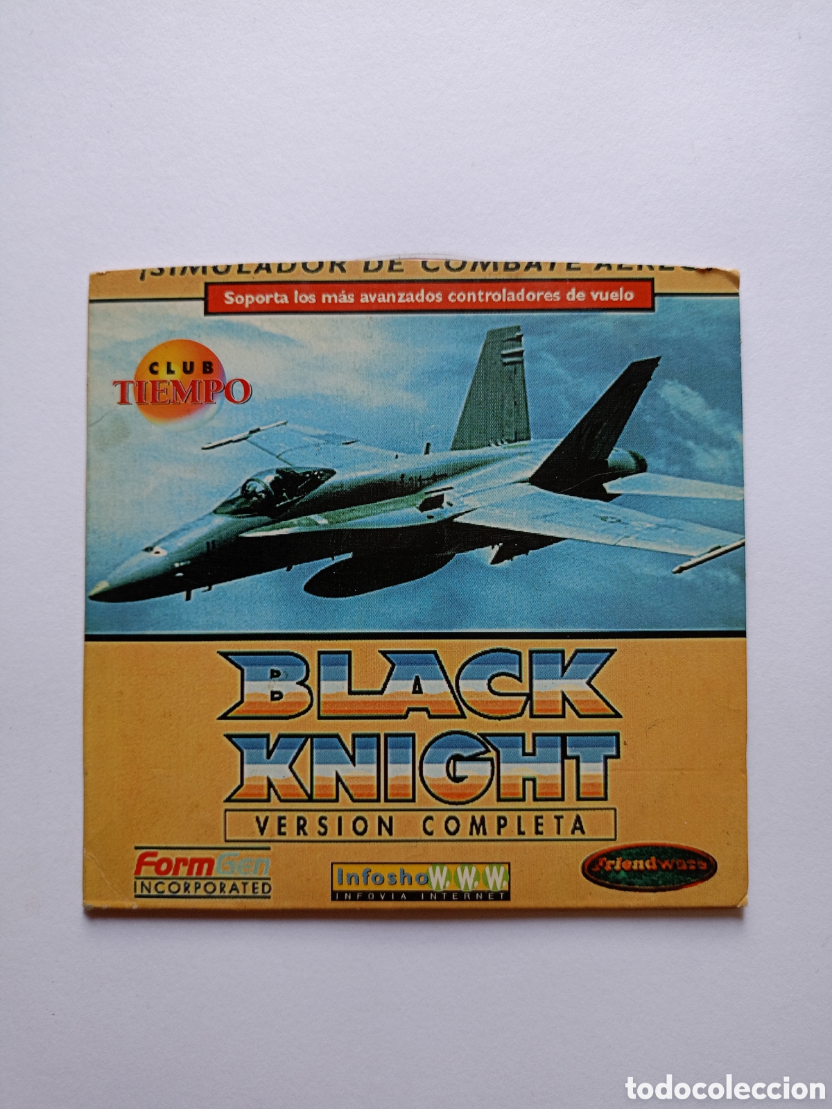 Videospiele und Konsolen: BLACK KNIGHT - SIMULADOR DE COMBATE A&Eacute;REO - JUEGO PARA PC. CLUB TIEMPO
