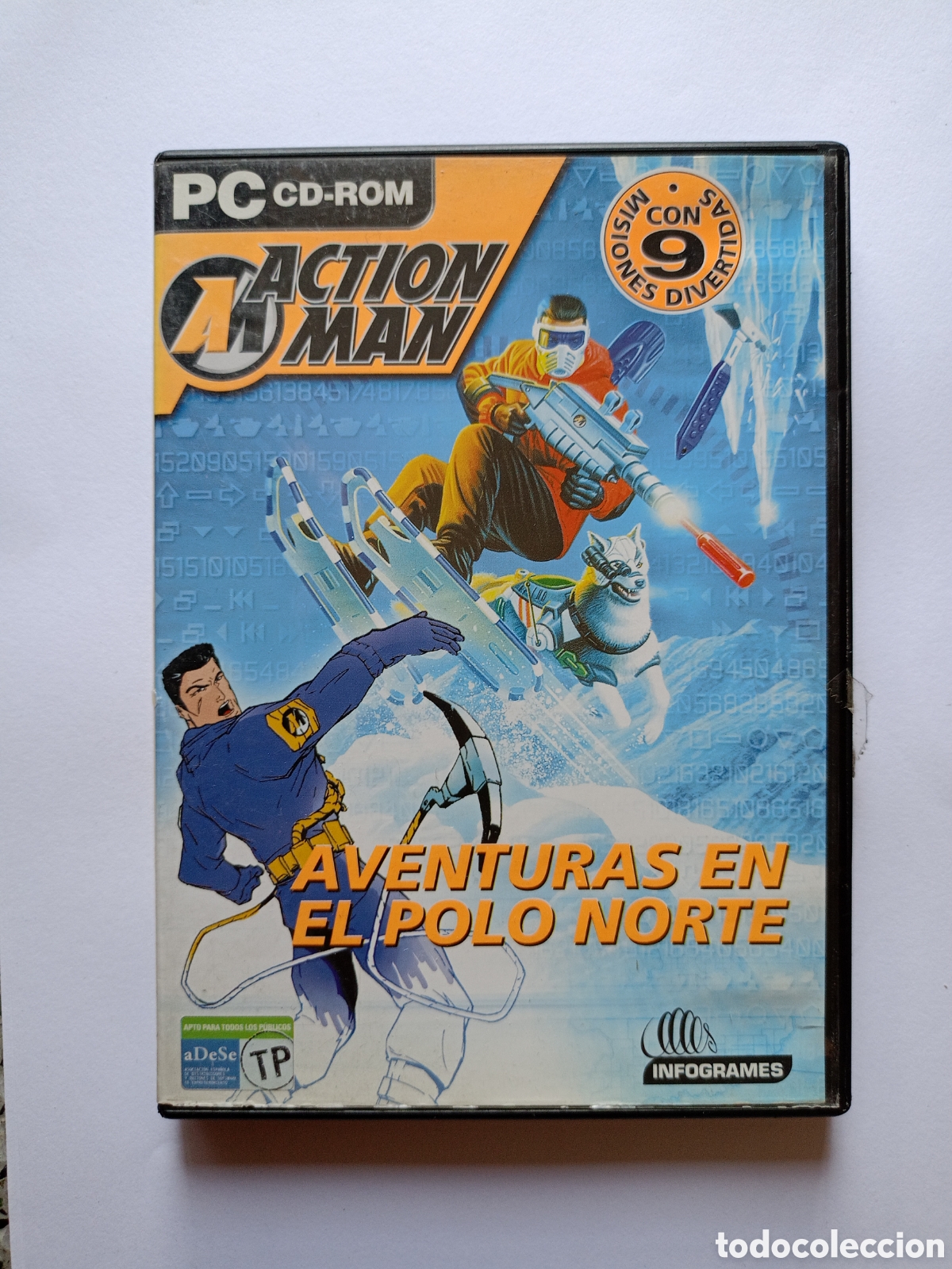 Videojuegos y consolas: Action Man Arctic Adventure PC Games Rare 2002 FREE POSTAGE