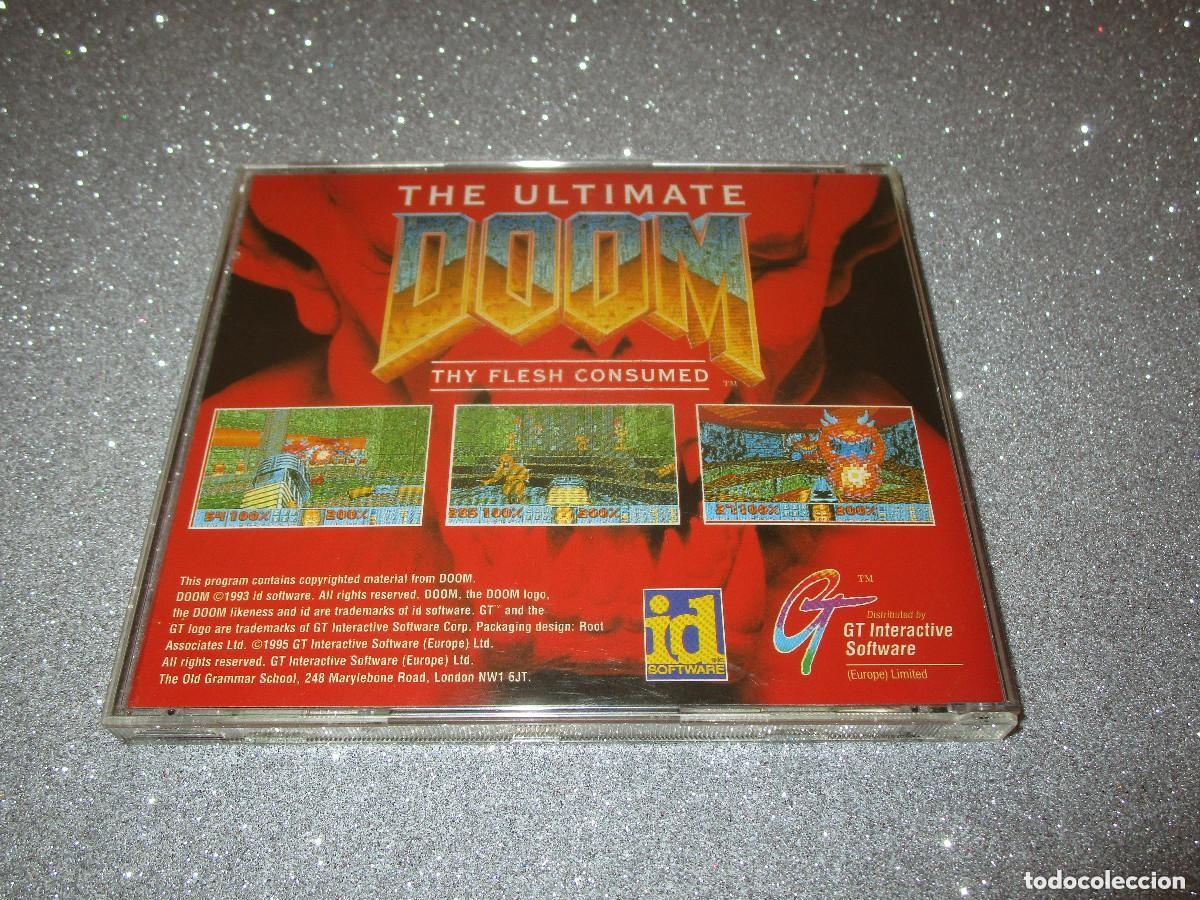 Videojuegos y consolas: Juego PC THE ULTIMATE DOOM GT INTERACTIVE SOFTWARE- ID SOFTWARE- THY FLESH CONSUMED. A&ntilde;os 90'