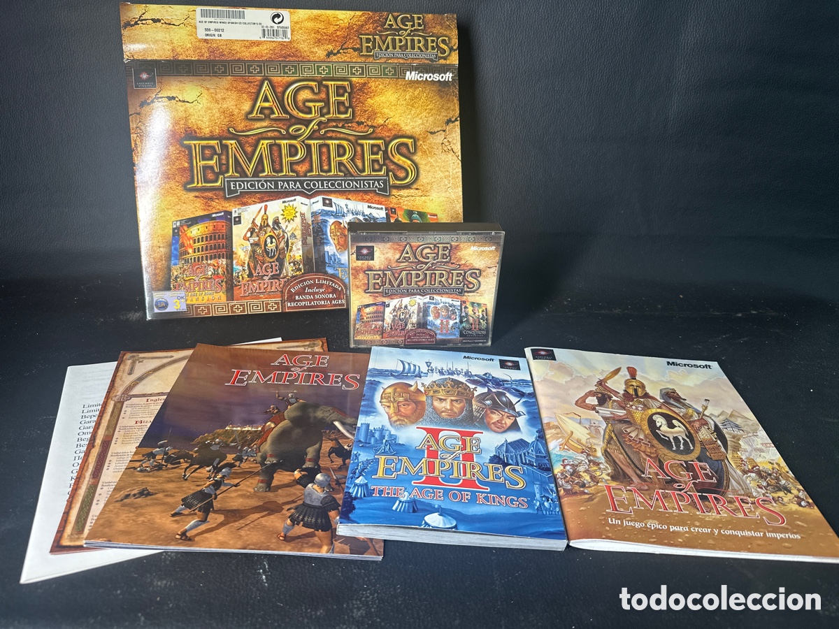 Videojuegos y consolas: AGE OF EMPIRES EDICION PARA COLECCIONISTAS