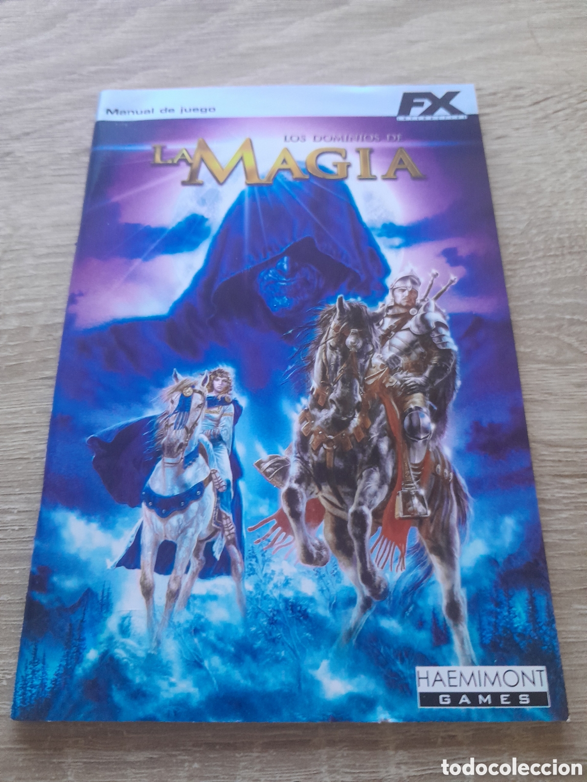 Videojuegos y consolas: librito instrucciones los dominios de la magia fx ( pc castellano )