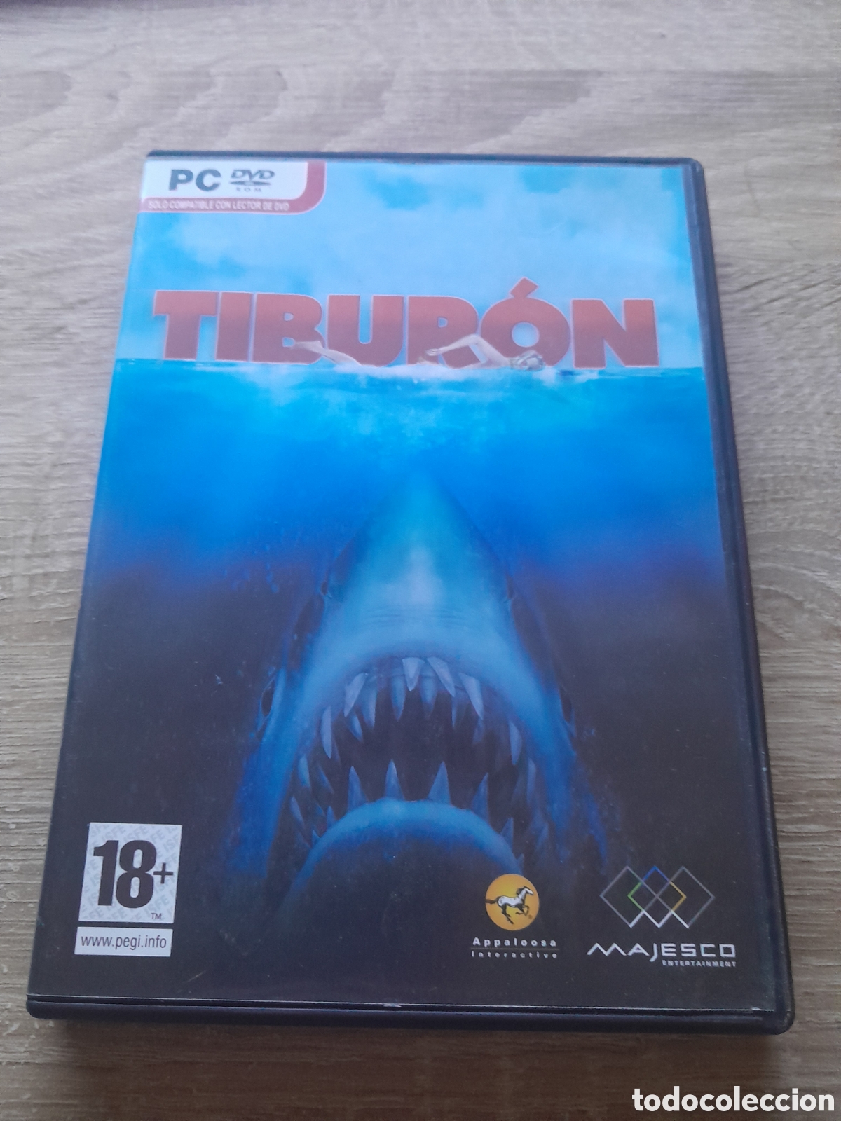 Videojuegos y consolas: juego pc dvd-rom TIBURON COMPLETO ( CASTELLANO )