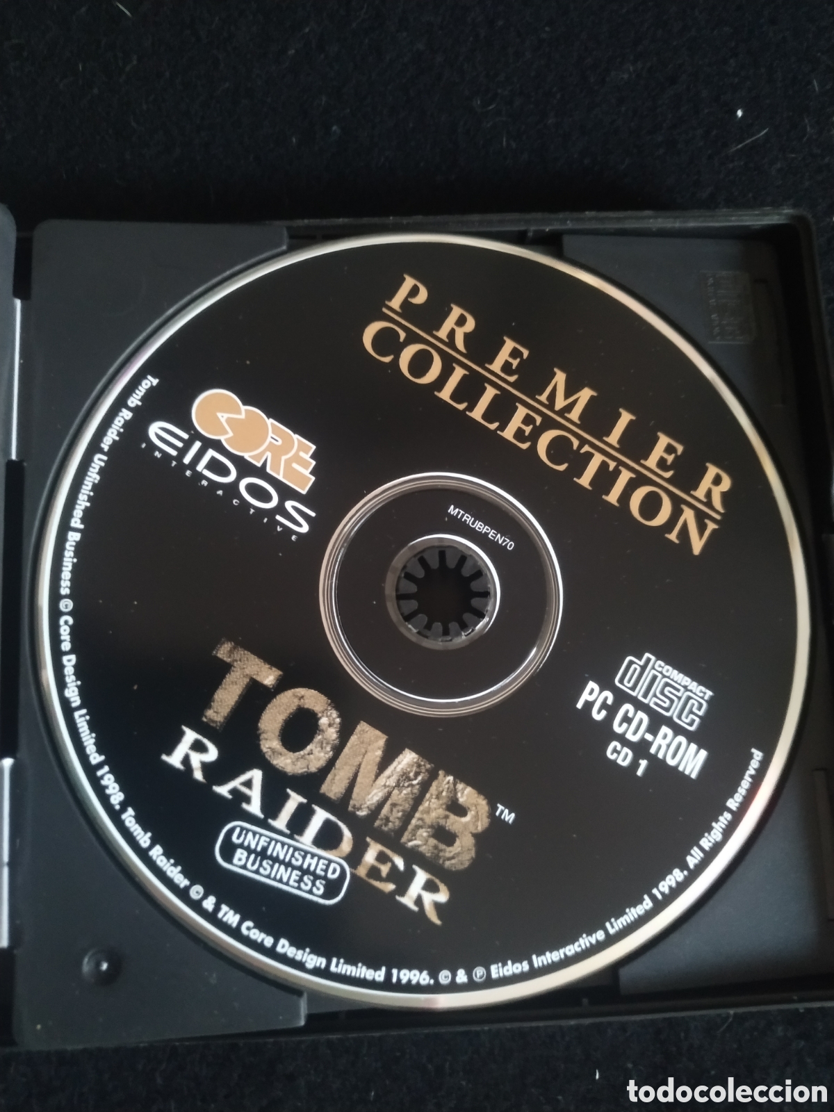 Videojuegos y consolas: Estuche r&iacute;gido con 6 cd Tomb Raider - Foto 6