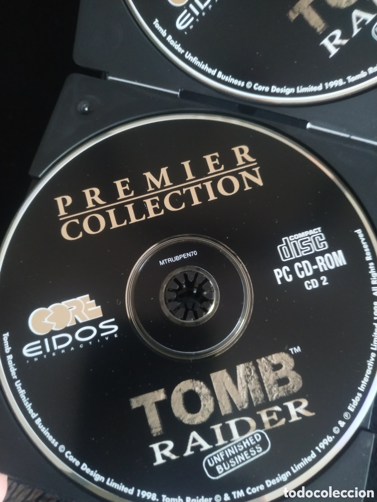 Videojuegos y consolas: Estuche r&iacute;gido con 6 cd Tomb Raider - Foto 7