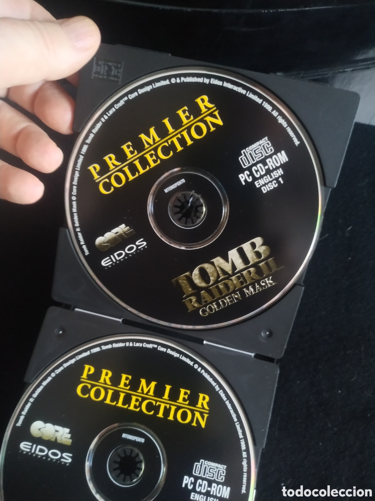 Videojuegos y consolas: Estuche r&iacute;gido con 6 cd Tomb Raider - Foto 8