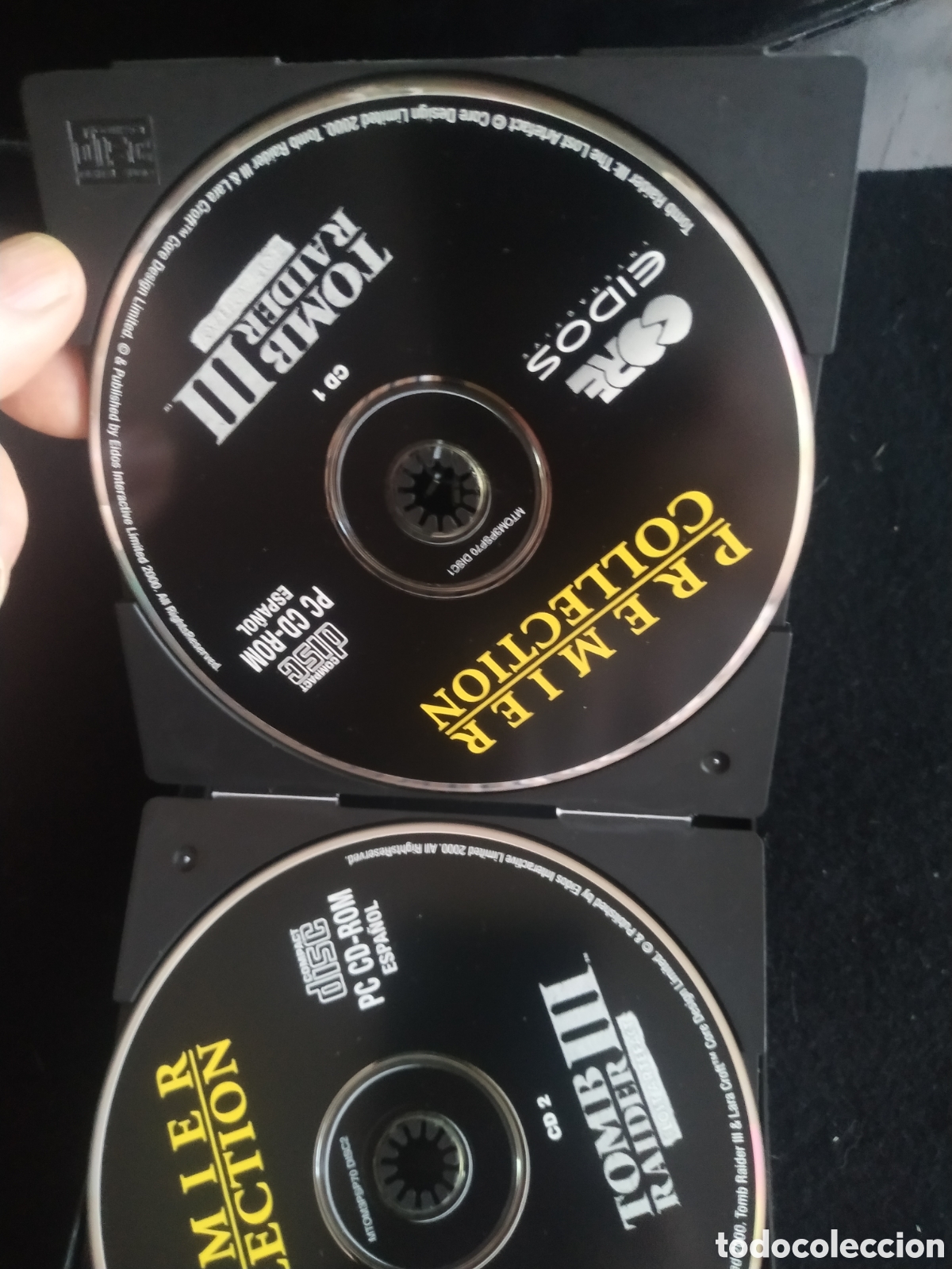 Videojuegos y consolas: Estuche r&iacute;gido con 6 cd Tomb Raider - Foto 10