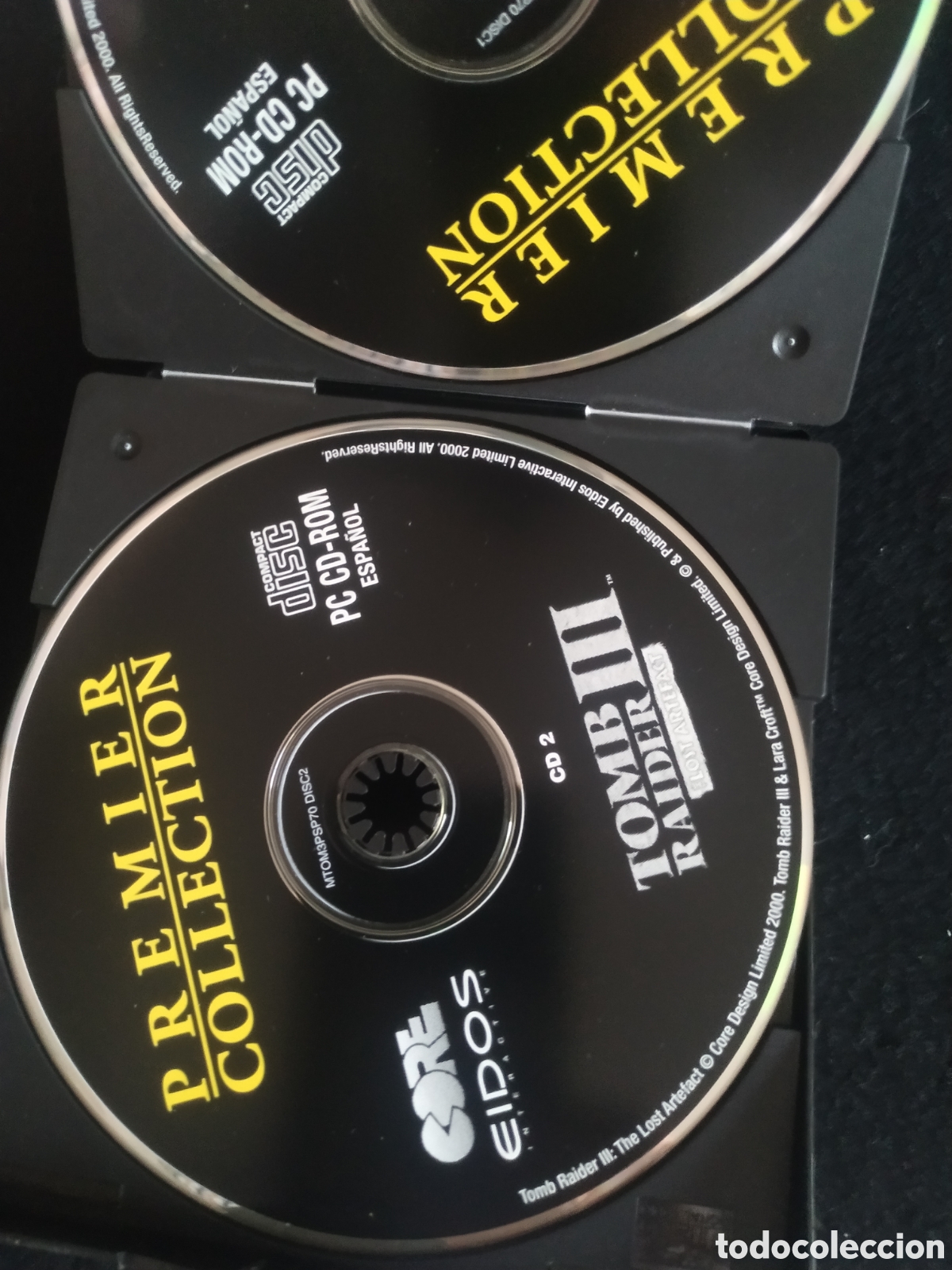 Videojuegos y consolas: Estuche r&iacute;gido con 6 cd Tomb Raider - Foto 11