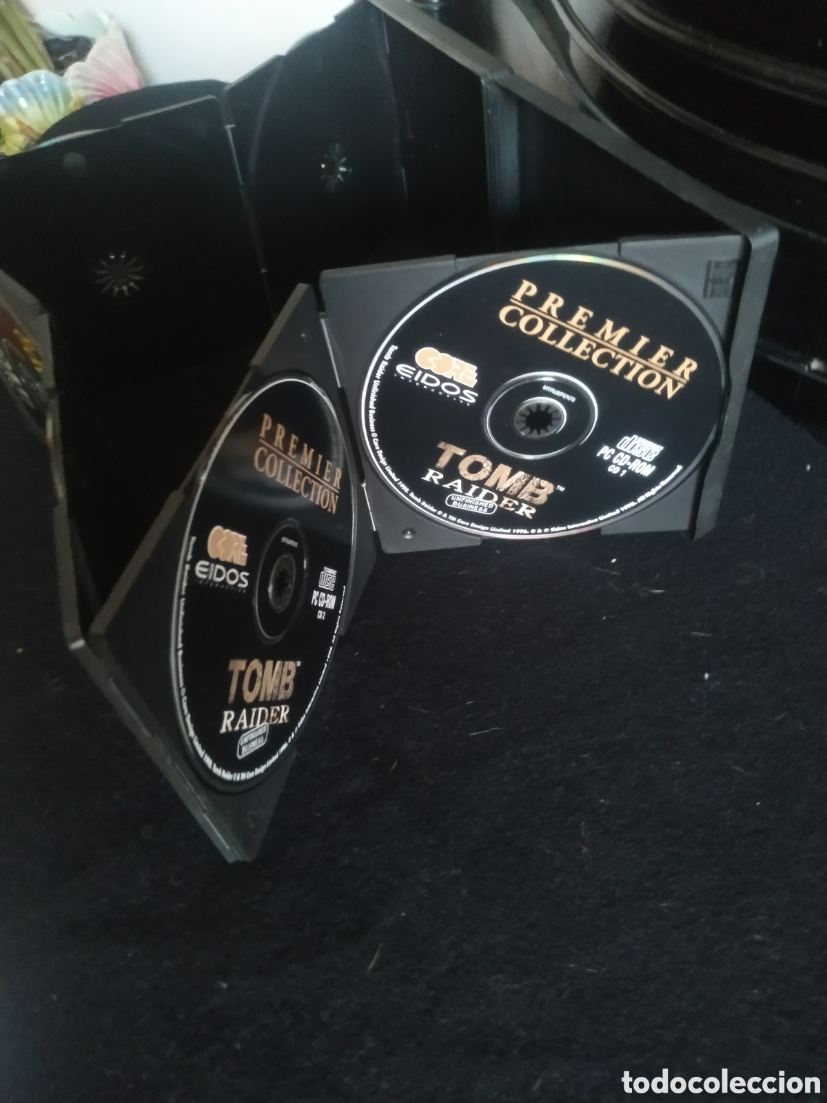 Videojuegos y consolas: Estuche r&iacute;gido con 6 cd Tomb Raider - Foto 15