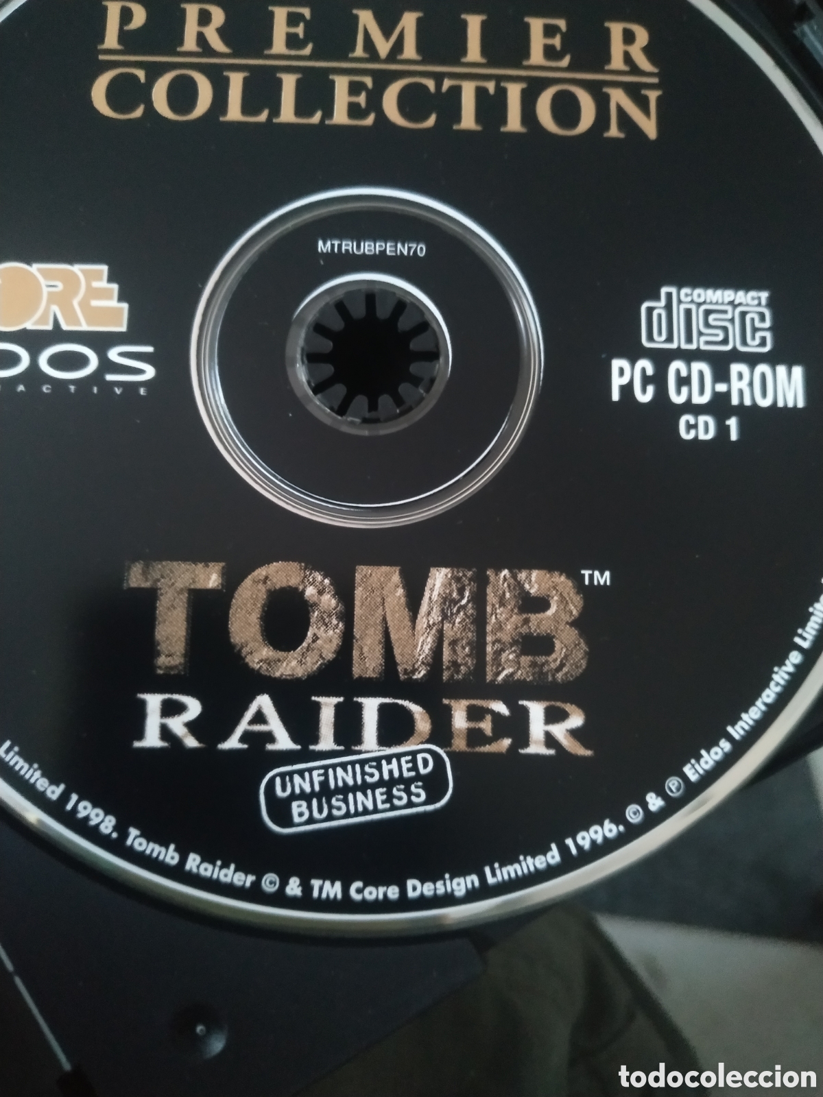 Videojuegos y consolas: Estuche r&iacute;gido con 6 cd Tomb Raider - Foto 17