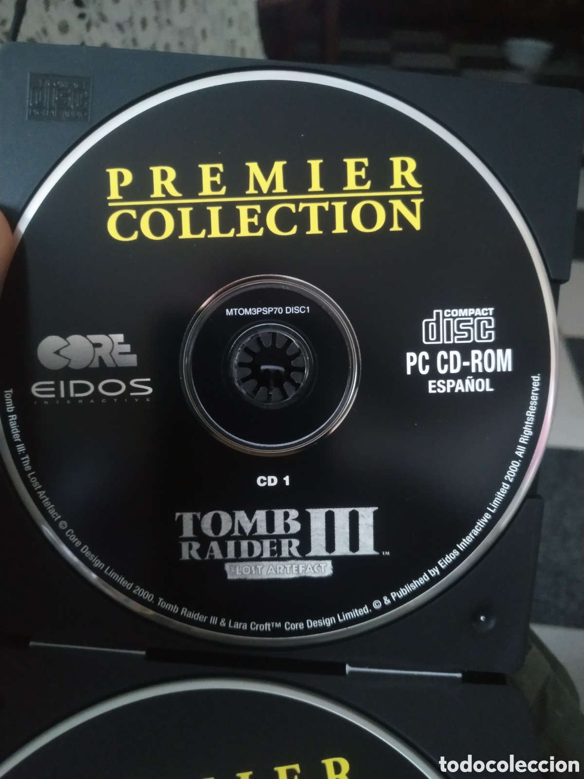 Videojuegos y consolas: Estuche r&iacute;gido con 6 cd Tomb Raider - Foto 21