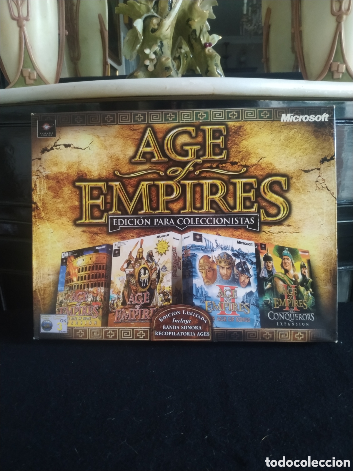 Videojuegos y consolas: Age of empires .Edici&oacute;n para coleccionista