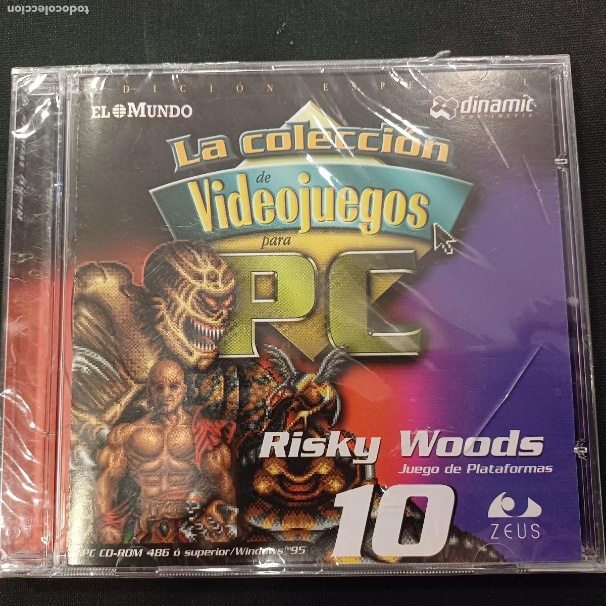 Videojuegos y consolas: RISKY WOODS/PC PRECINTADO.