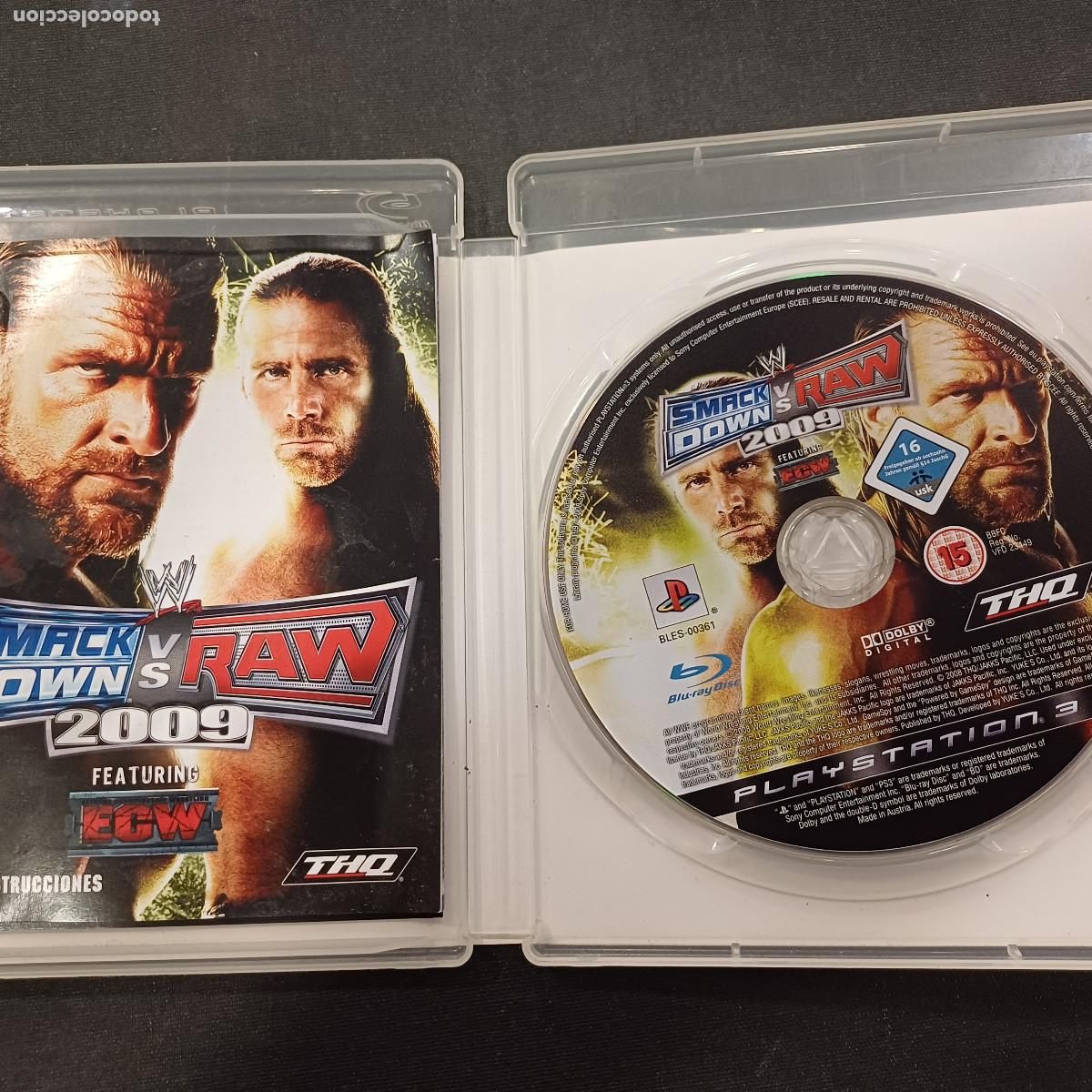 Videojuegos y consolas: SMACKDOWN vs RAW 2009/PLAYSTATION 3. - Foto 2