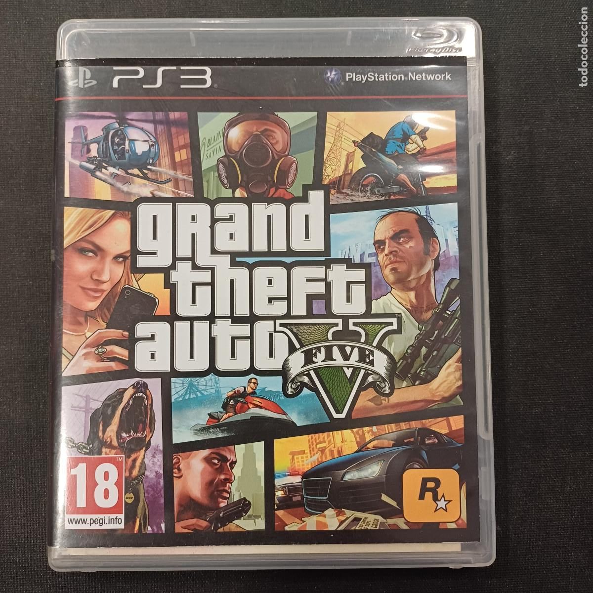 Videojuegos y consolas: GRAND THEFT AUTO V/PLAYSTATION 3/COMPLETO.