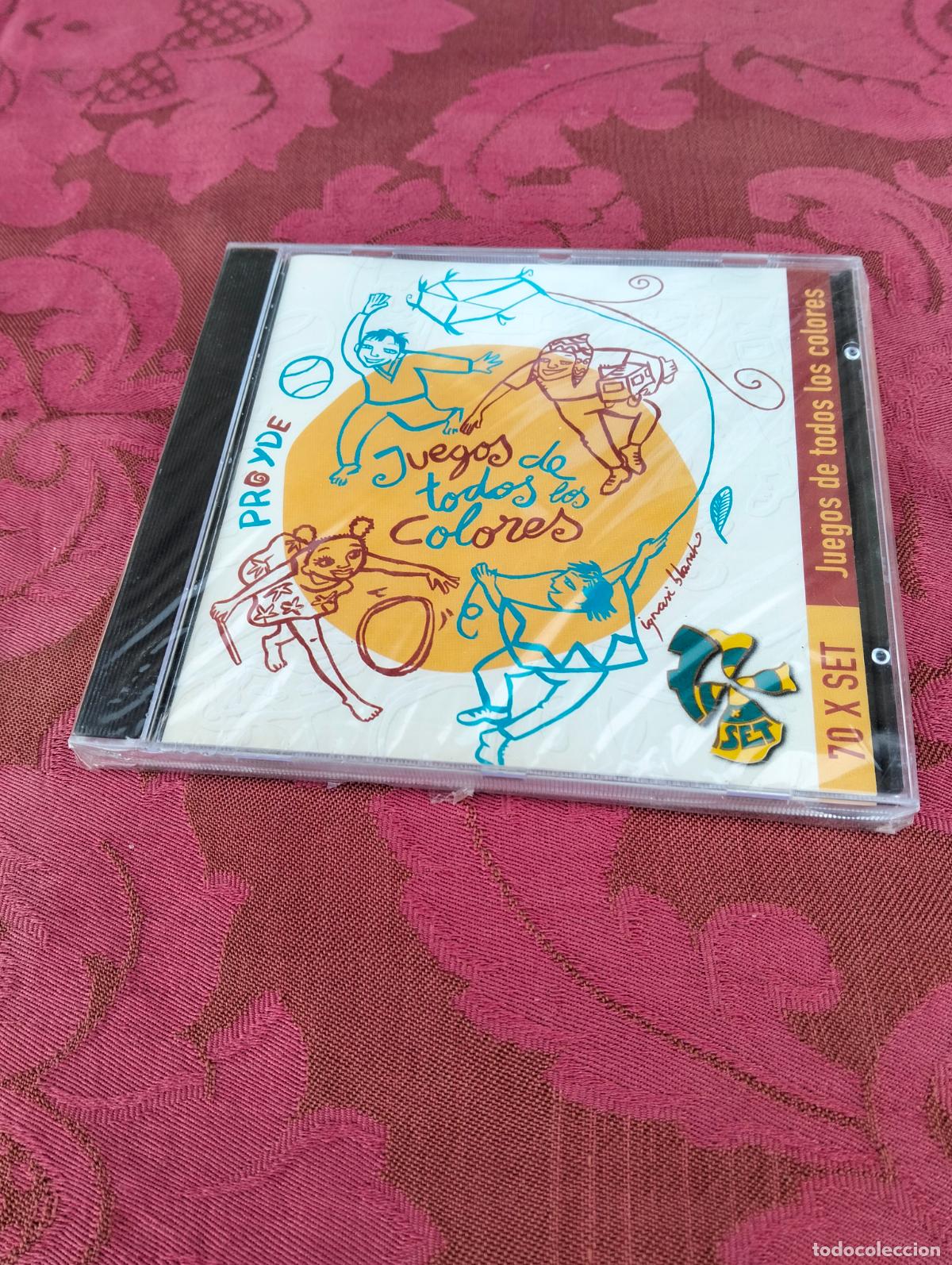 Videojuegos y consolas: Proyde juegos de todos los colores 70 x set cd axb pc
