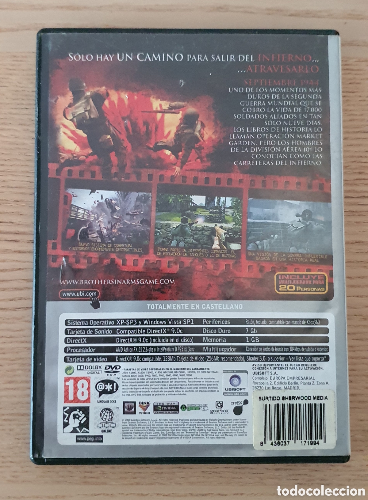 Videojuegos y consolas: Brothers in arms Hells Highway - Foto 2