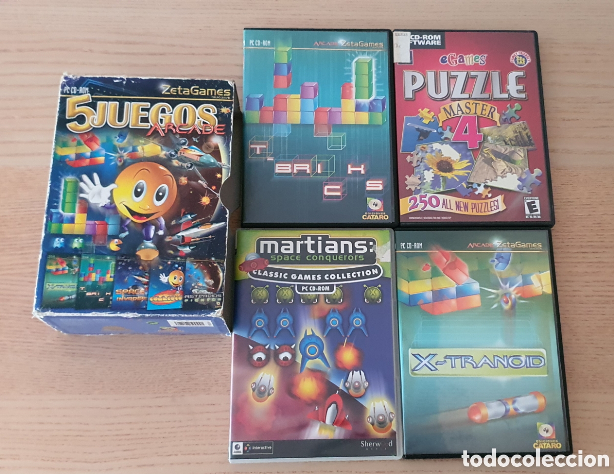 Videojuegos y consolas: 4 juegos arcade ZetaGames