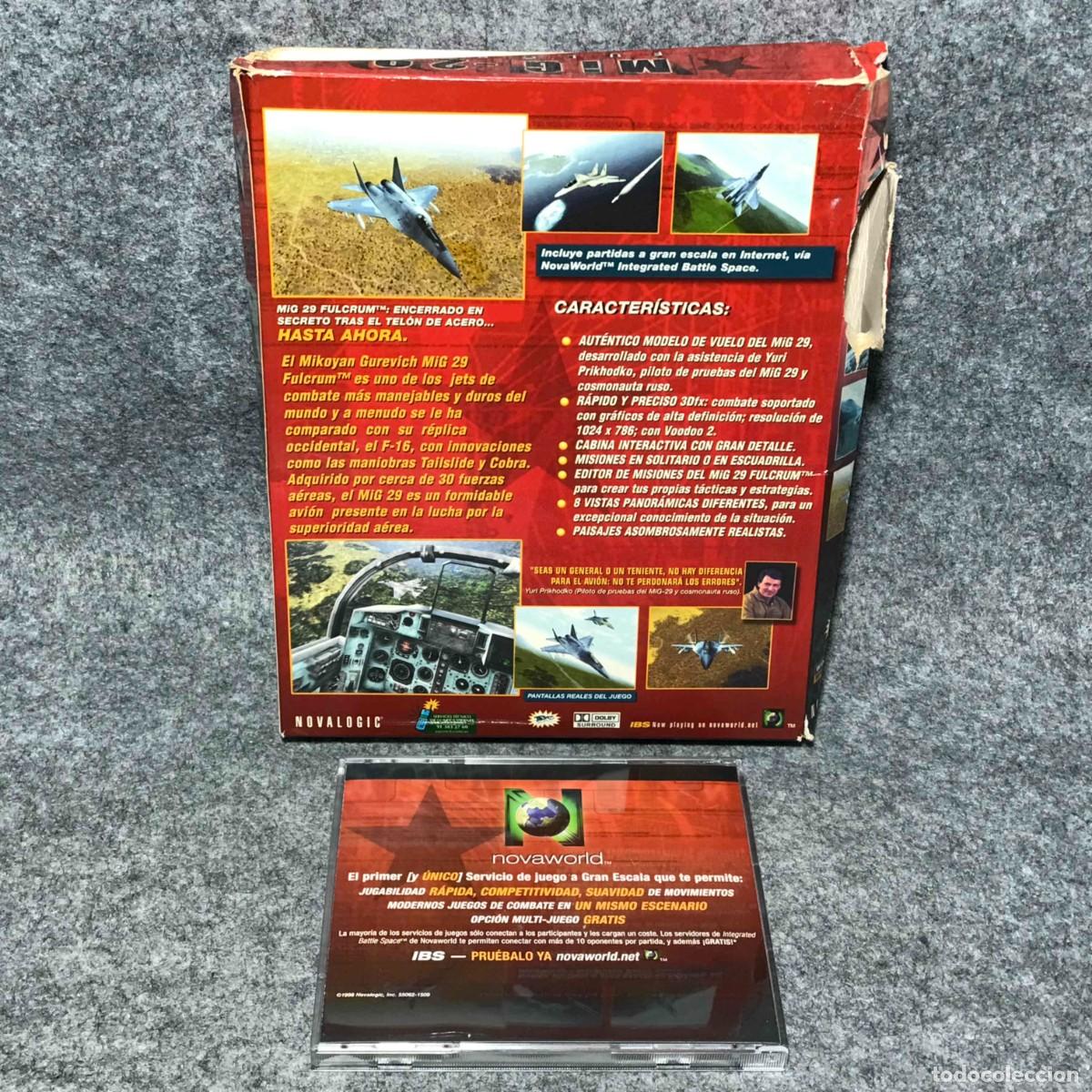Videojuegos y consolas: F16+MIG29 FULCRUM PC - Foto 3