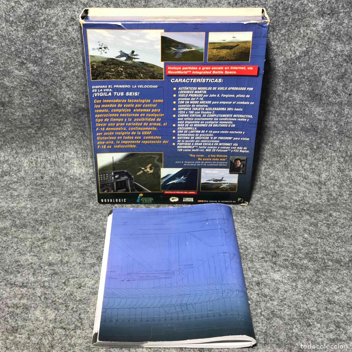 Videojuegos y consolas: F16+MIG29 FULCRUM PC - Foto 6