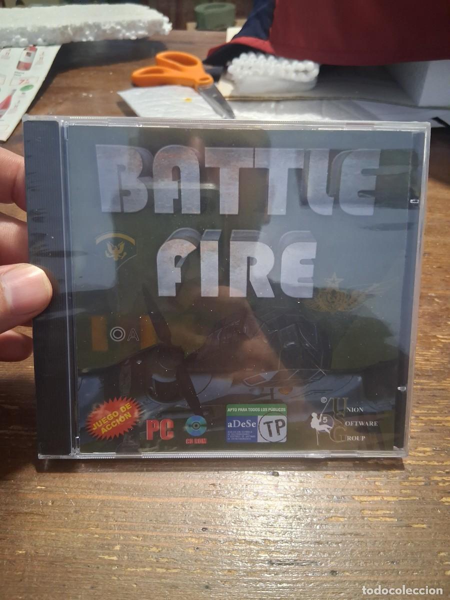 Videojuegos y consolas: VIDEOJUEGO USG BATTLE FIRE PC CD ROM PRECINTADO BATALLAS AEREAS GUERRA