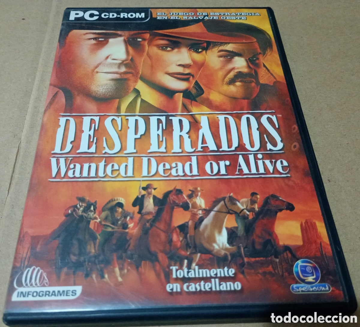 Videojuegos y consolas: Desperados wanted desde or Alive PC CD ROM