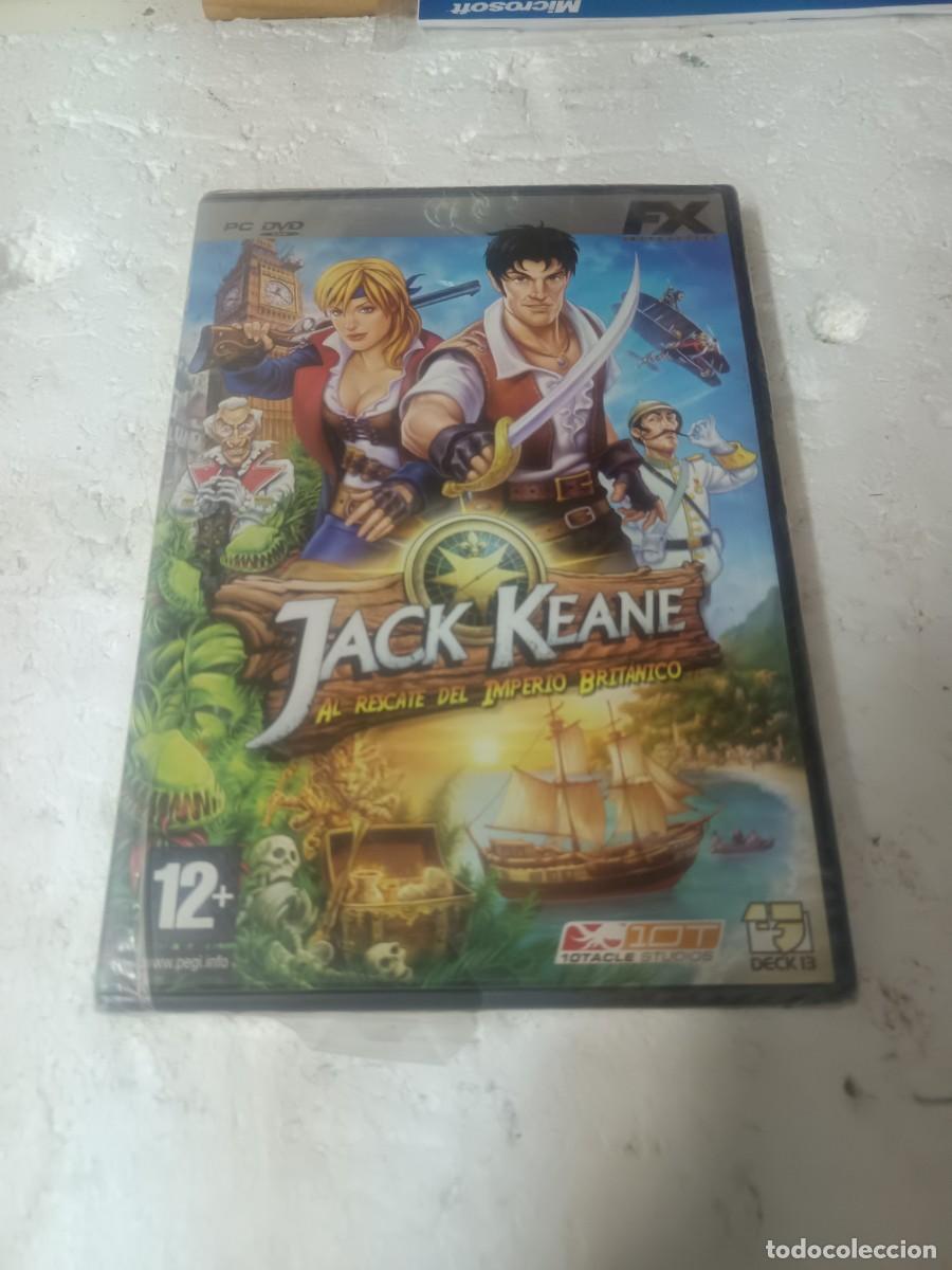 Videojuegos y consolas: Juego antiguo pc DVD ROM Jack Keane sin abrir