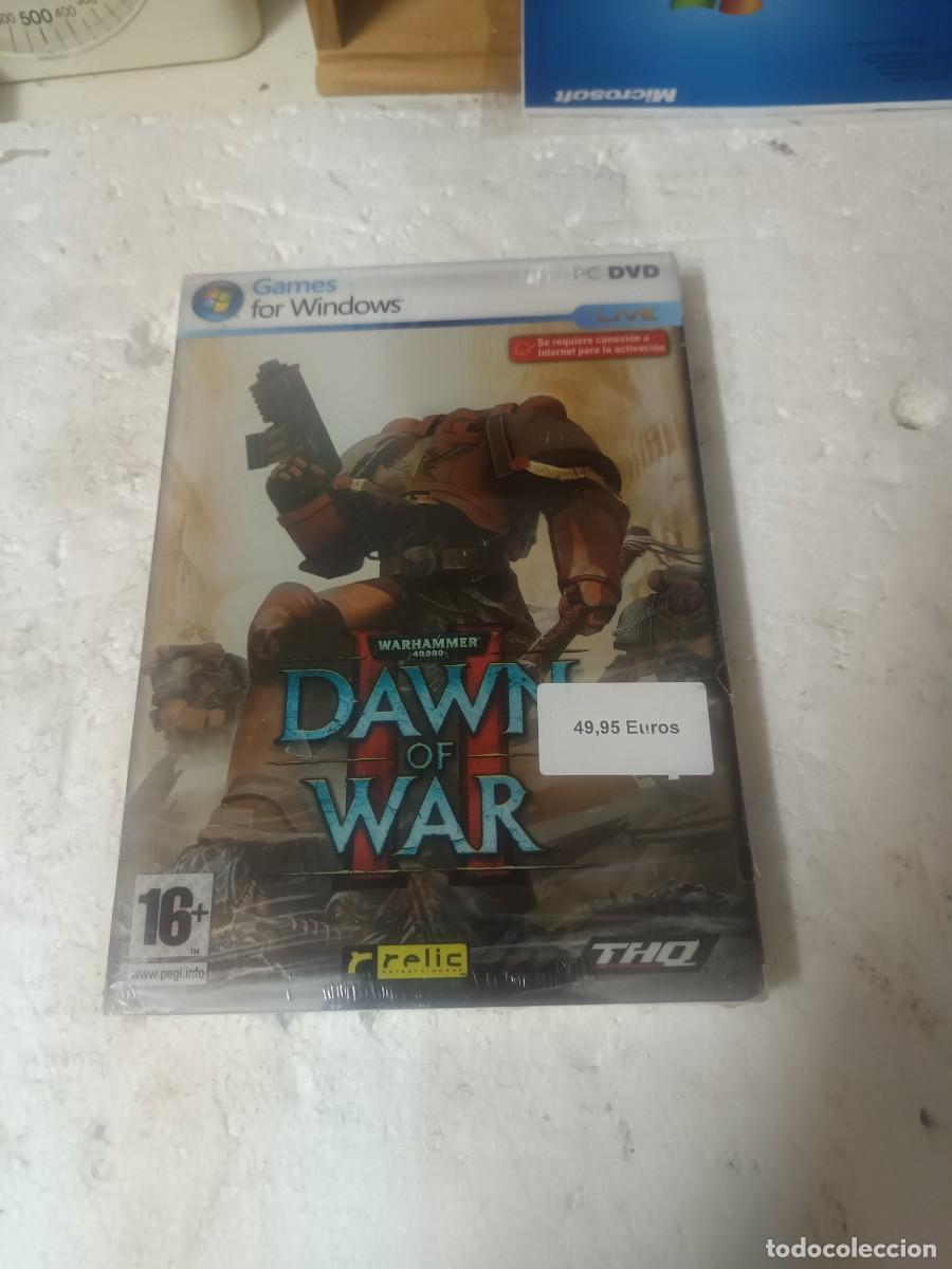 Videojuegos y consolas: Juego antiguo pc DVD sin abrir dawn of war 2