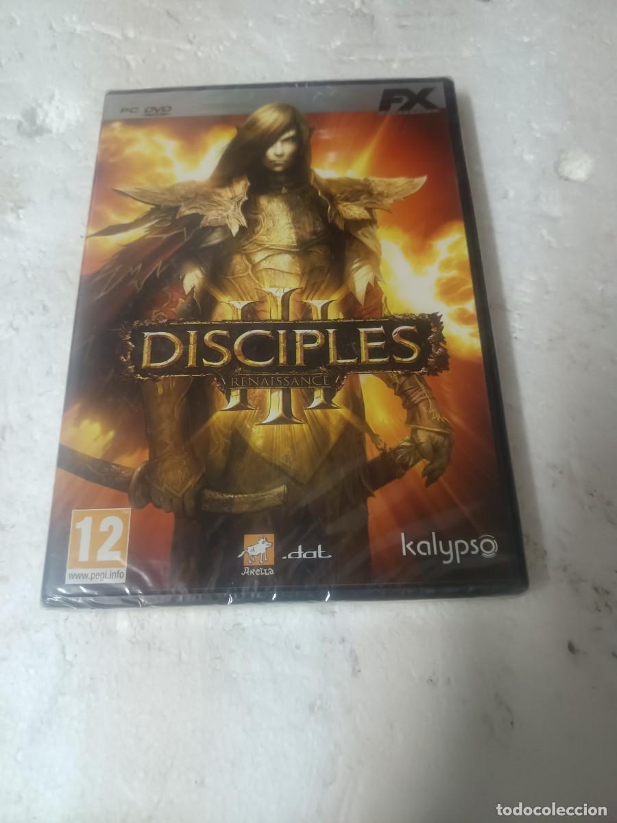 Videojuegos y consolas: Juego antiguo pc DVD sin abrir disciples 3 - Foto 1
