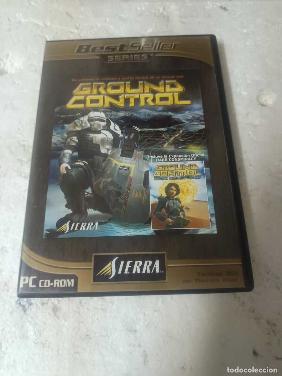 Videojuegos y consolas: Juego antiguo pc cdrom ground control