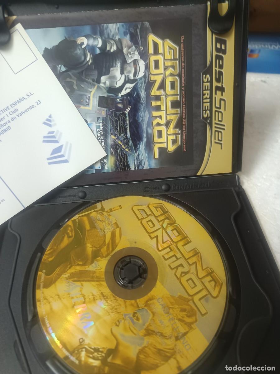 Videojuegos y consolas: Juego antiguo pc cdrom ground control - Foto 3
