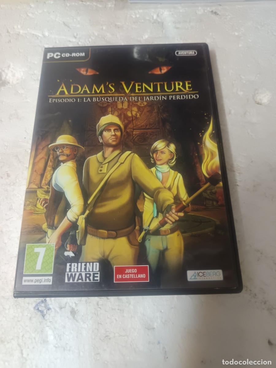 Videojuegos y consolas: Juego antiguo pc cdrom Adams venture l