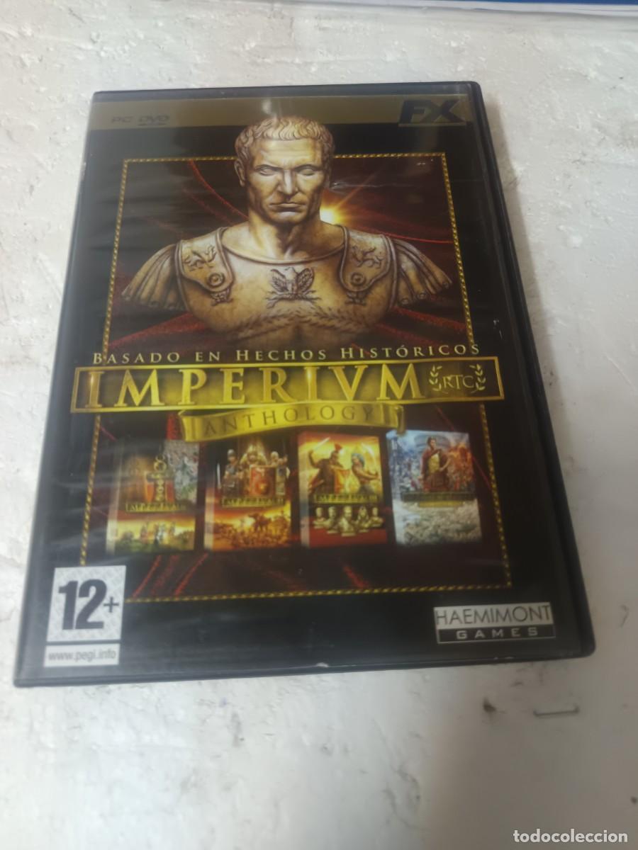 Videojuegos y consolas: Juego antiguo pc DVD ROM imperium anthology - Foto 1