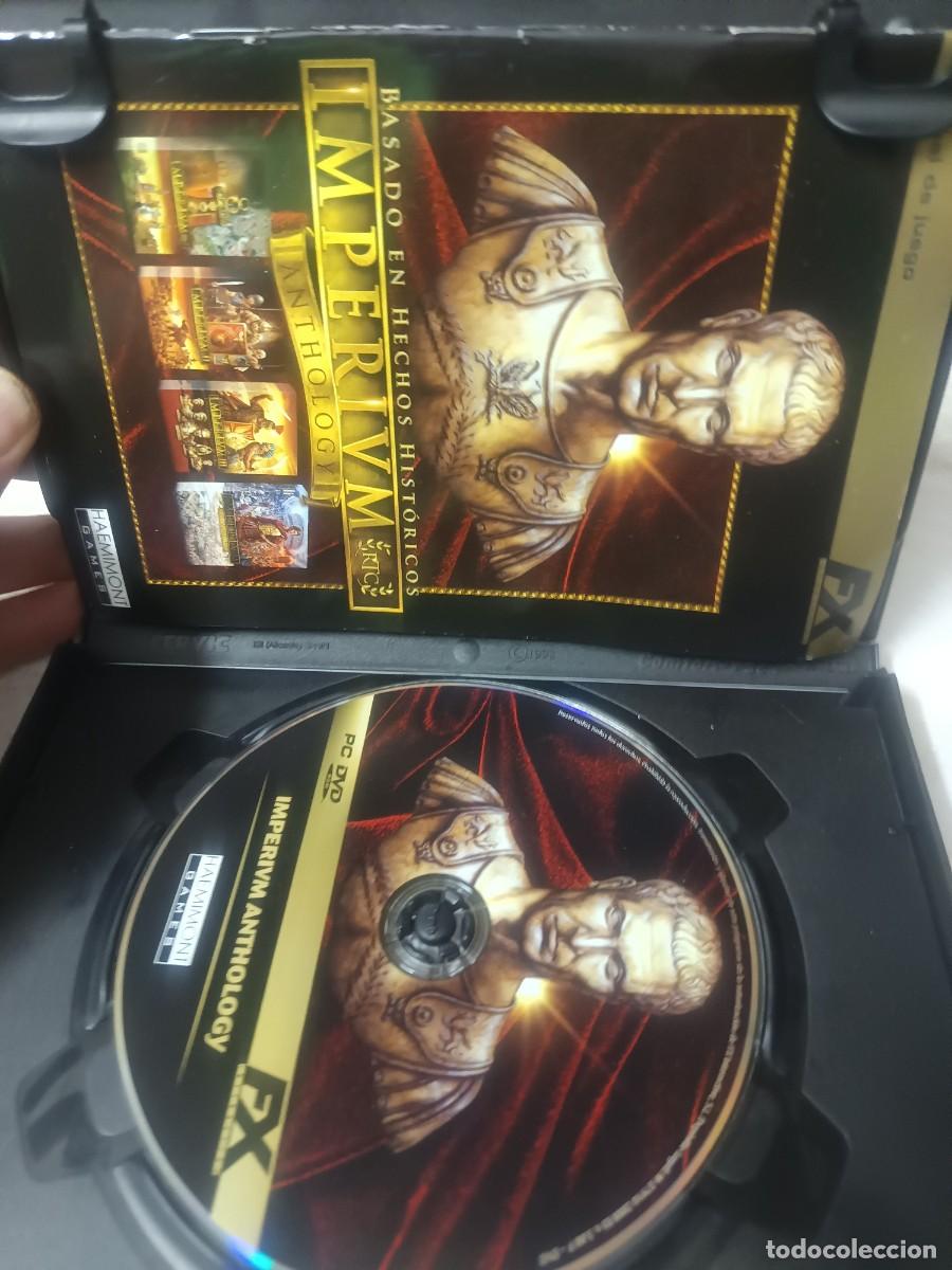 Videojuegos y consolas: Juego antiguo pc DVD ROM imperium anthology - Foto 4