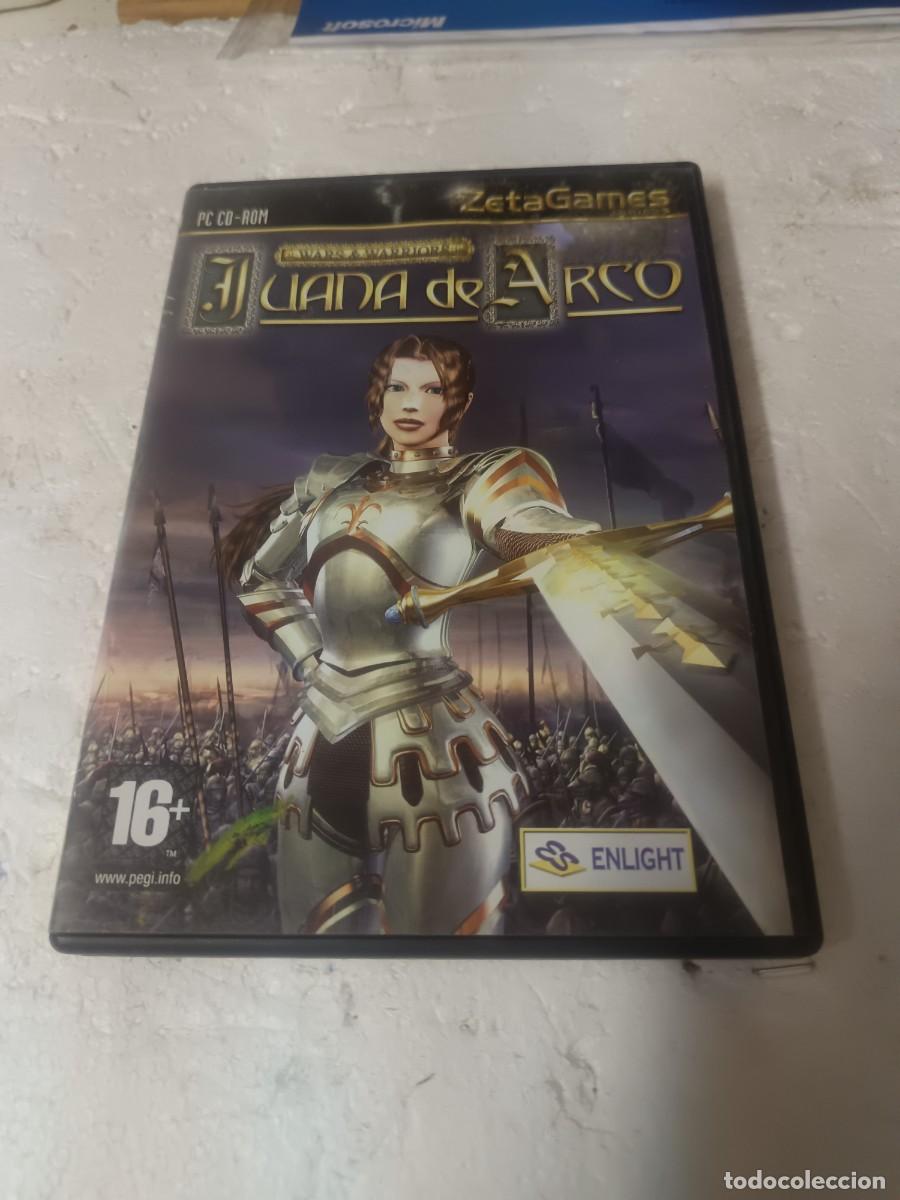 Videojuegos y consolas: Juego antiguo pc cd ROM Juana de arco